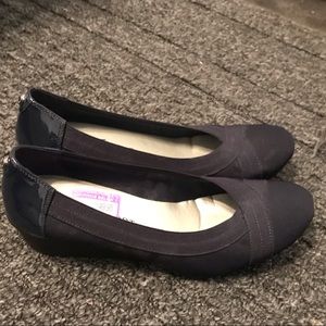 AK Sport Navy Blue Wedges